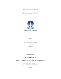 Dengan warga negara yang cerdas itu disamping akan mengangkat martabat bangsa, juga akan menjadikan bangsa indonesia sebagai negara dan bangsa yang kompetitif dalam peraturan global saat ini. Resume Modul 1 Dan 2 Pembelajaran Pkn Di Sd Modul Pdgk4201gustina Ziana Adha 856215253