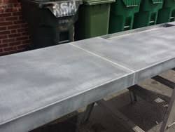 Learn about our pricing, appearance and the options for our commercial bar tops in zinc. Zinc Counter Tops Table Tops Kitchen Island Bar Boston Ma