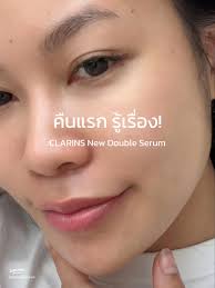 รีวิว CLARINS New Double Serum: ผิว Glow ตั้งแต่คืนแรก!