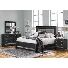 Diva Midnight Black King 6 Piece Bedroom Set Black Bedroom Sets Bedroom Sets Queen Bedroom Sets