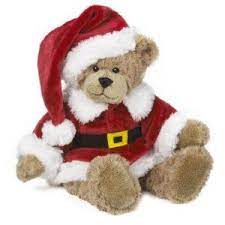 Santa Bear Christmas Teddy Bear Collectible Christmas Teddy Bear Teddy Bear Girl Teddy Bear Pictures