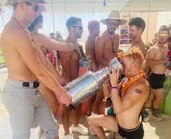 Burning man festival cum party