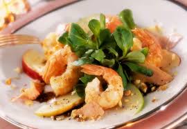 Enfin Un Noel Facile Salade De Gambas Recette Recettes De Cuisine
