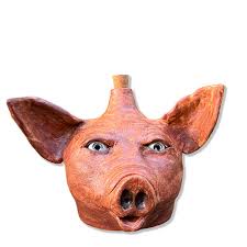 Victoria Rene Hardy 7" Pig Face Jug DP4876