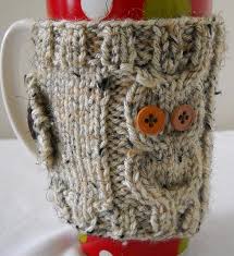 Owl Coffee Mug Cozy Pattern By Crystal Lybrink