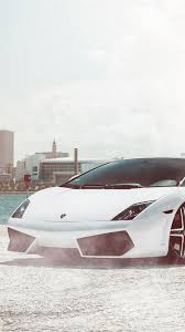 Support us by sharing the content, upvoting wallpapers on the page or sending your own background pictures. Here S 10 Amazing Wallpapers For Iphone 6 With Cool Cars Lamborghini Gallardo Car Iphone Wallpaper White Lamborghini
