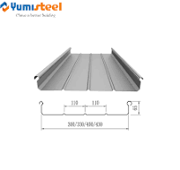Aluminum Hidden Fastener Snap Lock Standing Seam Metal Roof Cladding Panels