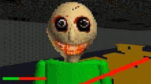 He appears to looks similar to baldi, but appears to wear a green shirt with a ️ button emoji, red pants, brown shoes, and wear a pair of mlg shades. Scary Baldi S Basics In Education And Learning Game Youtube