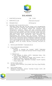 Pdf Matematika Keuangan Silabus Bappenas Mitra Tamba Academia Edu