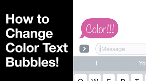 Maybe you would like to learn more about one of these? Ios 10 How To Change Color Text Bubbles For Imessage Youtube