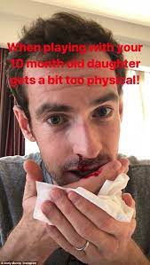 Finally, the pair named their daughter edie, short for edith. Andy Murray S Baby Daughter Edie Leaves Him With Bloodied Nose Daily Mail Online
