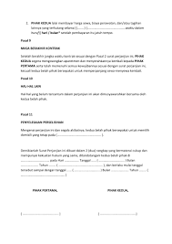 Berikut ini adalah contoh surat perjanjian sewa rumah kontrakan terbaru. Pengertian Dan Contoh Surat Perjanjian Sewa Apartemen