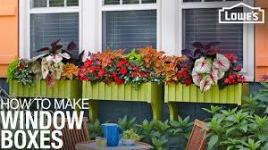 Enhance curb appeal by adding vibrant blooms and lush foliage to the. Make And Install Window Boxes