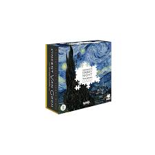 Put your skills to the test with this entertaining jigsaw puzzle featuring vincent van gogh's famous painting the starry night. Starrry Night 1000 Pcs Puzzle By Londji Creative Toys