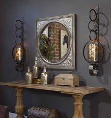 I spray painted them in a brass color because it. Hurricane Candle Sconces Wall Ideas On Foter