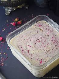 We are going to end brit week with the bar i was most looking forward to trying: Vanilla And Raspberry Vegan Ice Cream Icecream Veganrecipes Raspberry Ripple Ice Cream Ice Cream Recipes Vegan Ice Cream