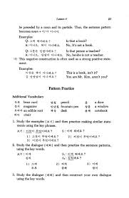 Modern Conversational Korean Pdf Learn Korean Korean Language Study Planner