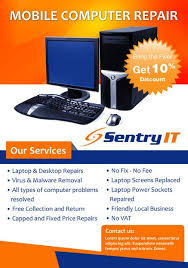 There is growing opportunity for service business ideas that meet the needs of new parents, particularly in major cities, where children are if you have previous training or a natural affinity for computer programming and information technology, your service business idea might be on this list. Entry 1 By Ucanwinu For Flyer Design For Mobile Computer Repair Business Freelancer