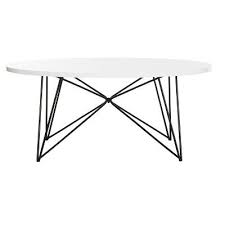 Maris Mid Century Coffee Table Lacquer White Black Safavieh Mid Century Modern Coffee Table Mid Century Coffee Table Coffee Table