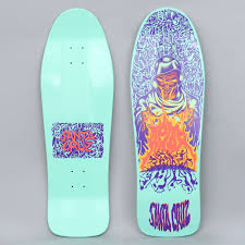 Santa Cruz 10 07 Knox Firepit Reissue Skateboard Deck Blue Parade Santa cruz classic dot 8.0 skateboard deck. parade