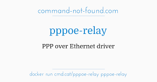 It appeared in 1999, in the context of the boom of dsl as the solution for tunneling packets over the dsl connection to the isp's ip network. Command Not Found Com Pppoe Relay