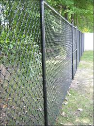 6 Foot Black Chain Link Fence Gate 6 Foot Black Chain Link Fence Black Chain Link Fence Chain Link Fence Installation Backyard Fences