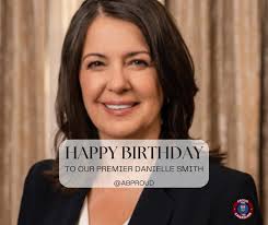 Happy Birthday to Premier Danielle Smith! Born