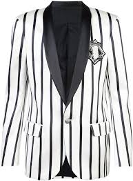 Black And White Striped Blazer Mens Designer Men S Blazers In 2020 Mens Designer Blazers Striped Blazer Mens Blazer Jacket