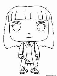 Harry potter y la piedra filosofal (primera aparición del término hechizo). Coloriage Hermione Granger Funko Pop Dessin Harry Potter A Imprimer
