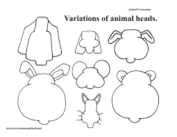 Cartoon Animal Heads Cartoon Cartoon Animals Animal Heads
