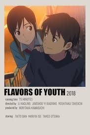 Flavors Of Youth By Yasemin Bali In 2021 Dream Anime Best Anime Shows Anime Films
