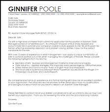 Nov 05, 2016 · those interested in a fashion assistant career can check comparable job abilities in the sample cover letter below. Assistant Store Manager Cover Letter Sample Cover Letter Templates Examples