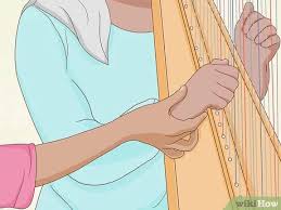 Want to play simple & beautiful patterns on celtic harp without sheet music? How To Play The Harp With Pictures Wikihow
