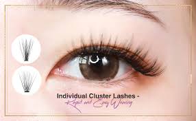 Amazon Com Beyelian Fishtail Individual Lashes Cluster False Eyelashes Light Wispy 0 07mm Thickness 24 Roots At Home Diy Wearing 8mm Short Lash Beauty