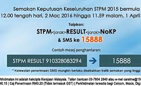 Keputusan stpm penggal 1 2016. Semak Keputusan Stpm Penggal 1 2015 Hinggerst