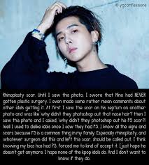 Yg Confessions Rhinoplasty Scar Until I Saw This Photo I Swore