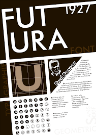 Affiche Typographique Futura Futura Affiche Typo Font Typographie Affiche Typographique Typographie Affiche Typo