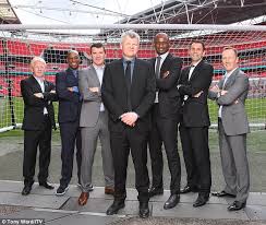 Roy Keane, Lee Dixon, Adrian Chiles... and not a woman among them