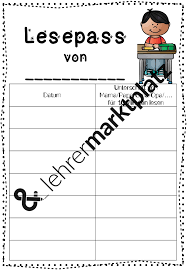 Wenn ein kind den lesepass voll hat, bekommt es bei mir eine perle an den bücherwurm. Lesetagebuch Grundschule Vorlage Kostenlos Ronald Jones Schule