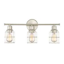 Found It At Wayfair Saltzman 3 Light Vanity Light Vanity Lighting Industrial Vanity Light Bath Light