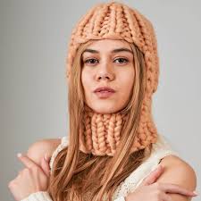 3 Patterns in 1. Balaclava Made of Merino Wool Pattern, Tacori and Beanie  Hat 2 in 1 Pattern, Unisex Beanie Hat With a Diagonal Ornament
