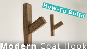 Here are 13 ideas to make a great squat rack ideas to try by yourself. How To Build A Modern Coat Hook Diy Project Woodworking Youtube