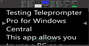 This super popular software is easy to use as it allows you to control the text scroll speed, change the text size, change the foreground and background colors, and even flip the script if you want to use it as a monitor for a teleprompter kit. Teleprompter Pro For Windows 10 Is A Must Have Tool For Content Creators Windows Central