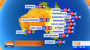 9news Australia Ø¯Ø± ØªÙˆÛŒÛŒØªØ± Our National Weather Forecast For Saturday December 23 9news
