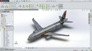 Airbus A320 3d View In Solidworks Solidworks Solidworks Tutorial Solid Works