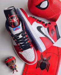 Jordan 1 Retro High Spider Man Origin Story Ps Instagram Jordan Shoes For Men Nike Shoes Jordans Nike Air Jordan Shoes