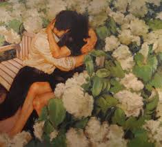 Joseph Lorusso Lovers In The Garden Romance Art Romantic Art Art
