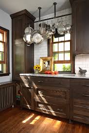 dark brown kitchen cabinets
