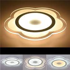 Wholesale Price Free Shipping Led Ceiling Lights 15w Modern Flower Shape Acrylic Led Ceiling Li Led Ceiling Lights Ceiling Lights Living Room Ceiling Lights