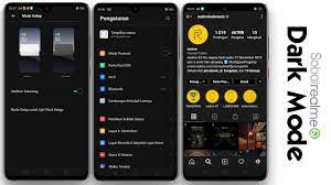 Cara mengaktifkan fitur dark mode. Cara Mengaktifkan Fitur Dark Mode Di Coloros 6 Realme Realme Oppo